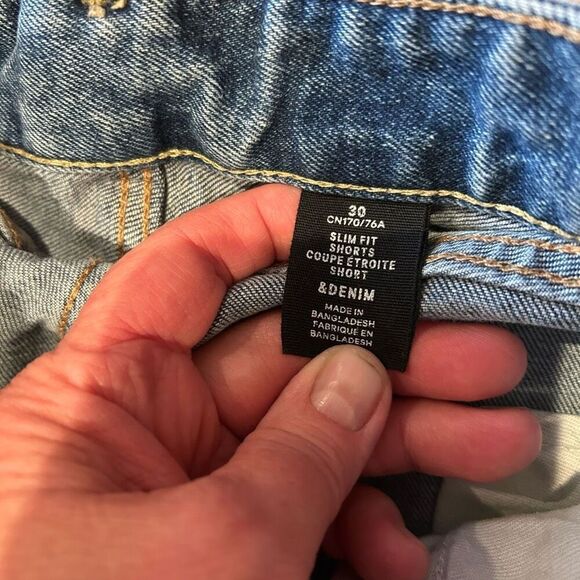 And Denim Jean shorts slim fit size 30 - Picture 4 of 7